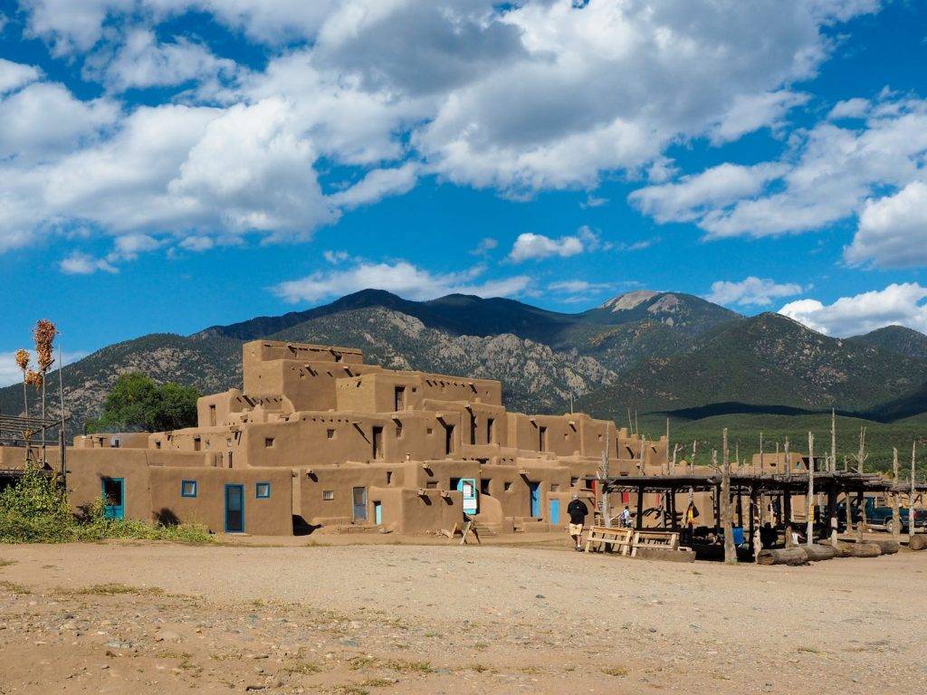 Taos Pueblo, photo by Amanda Williams, A Dangerous Business