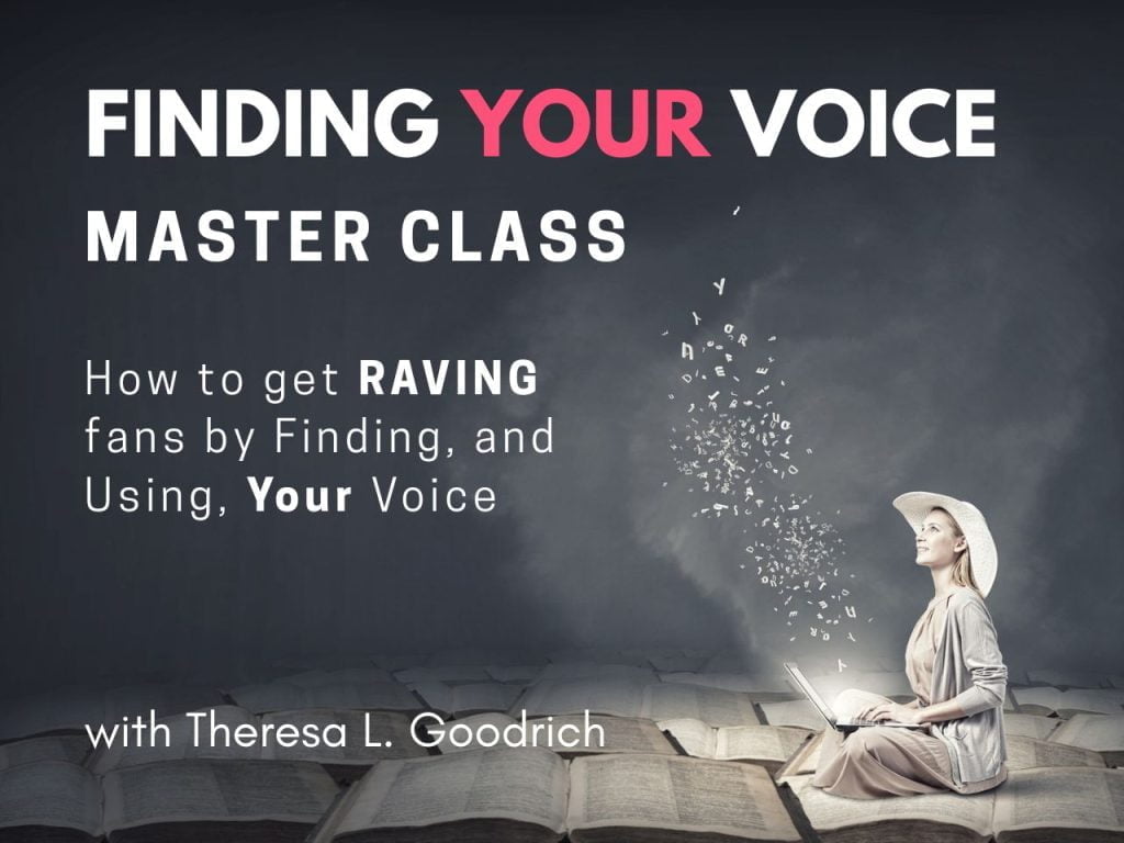 Finding Your Voice Master Class - How to get raving fans by finding and using your voice