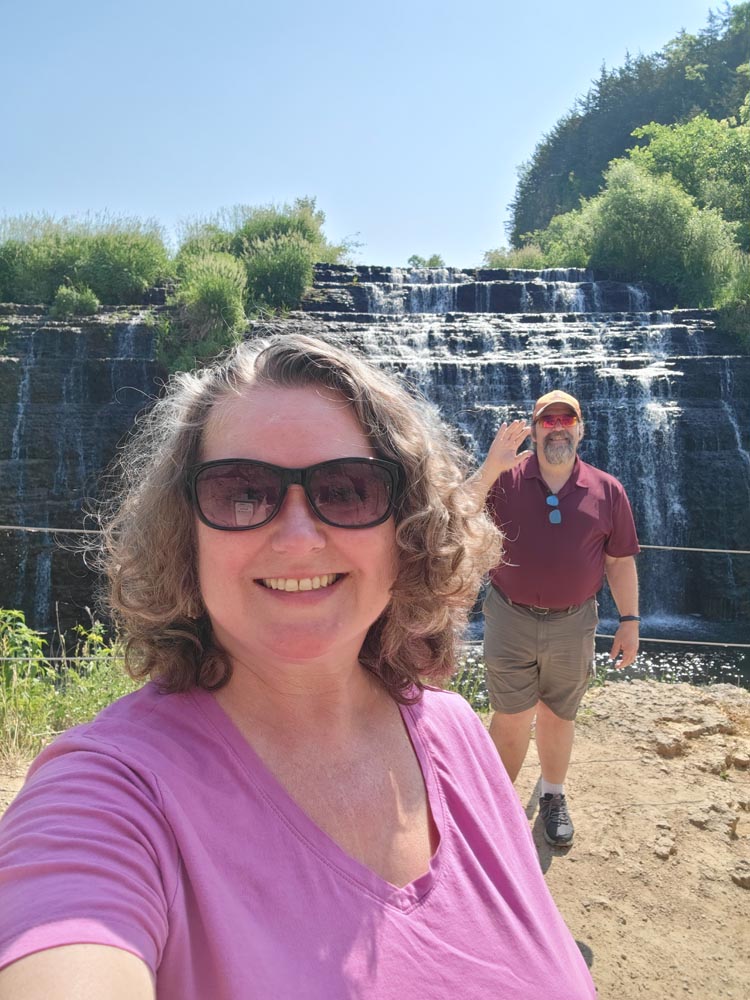 Thunder Bay Falls at Eagle Ridge Resort and Spa