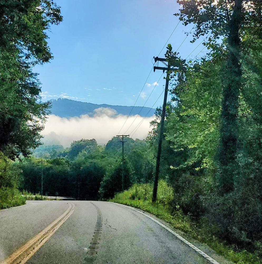 Driving the Devils Triangle in the Smoky Mountains