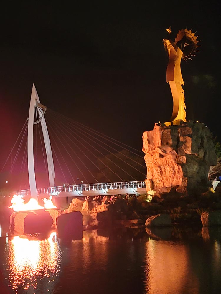Keeper of the Plains in Wichita